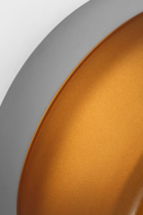 Tatum Wall Sconce Chrome/Amber Glass