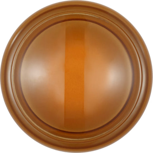 Tatum Wall Sconce Chrome/Amber Glass