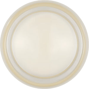 Tatum Wall Sconce Chrome/White Glass