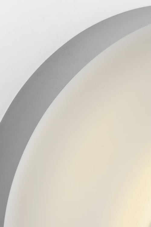 Tatum Wall Sconce Chrome/Clear Glass