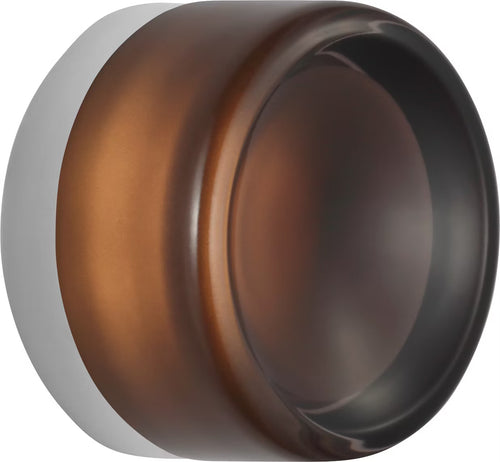Tatum Wall Sconce Chrome/Smoke Glass
