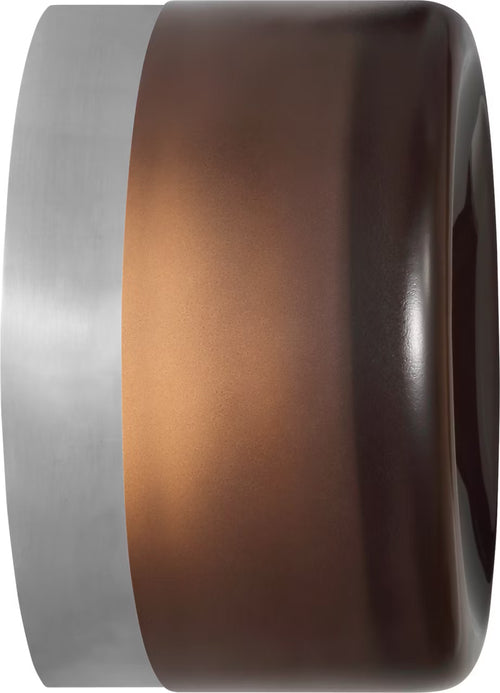 Tatum Wall Sconce Chrome/Smoke Glass