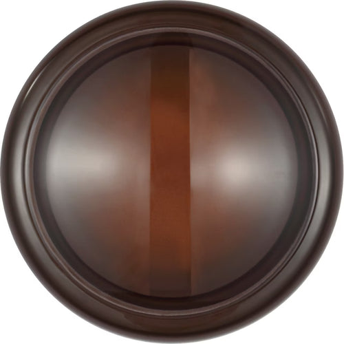 Tatum Wall Sconce Black/Smoke Glass