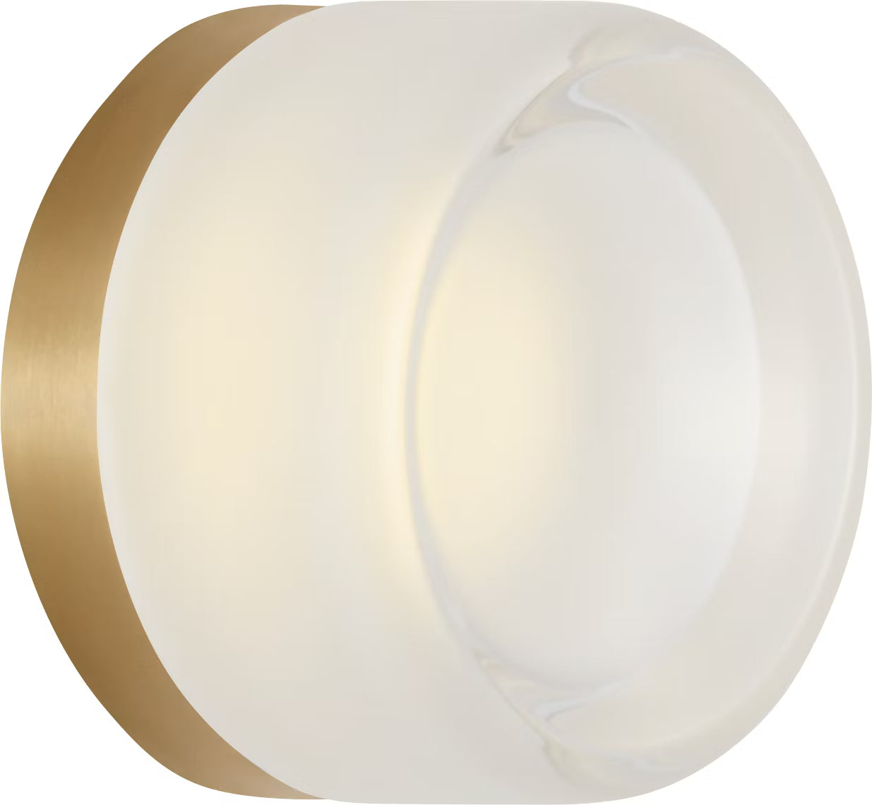 Tatum Wall Sconce Brass/Clear Glass