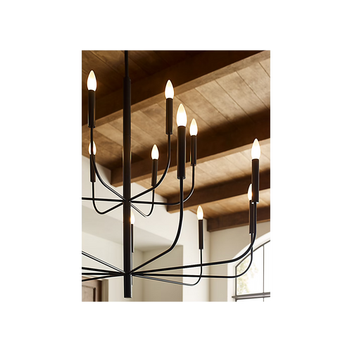 Brianna Chandelier Black