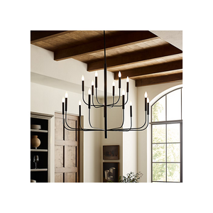 Brianna Chandelier Nickel L
