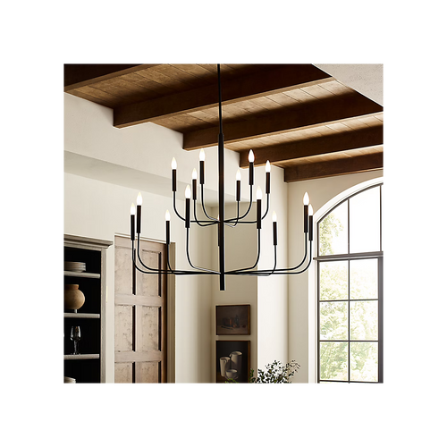 Brianna Chandelier Black