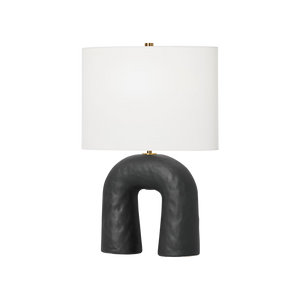 Aura Small Table Lamp Black