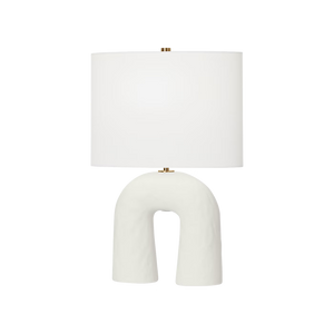 Aura Small Table Lamp White