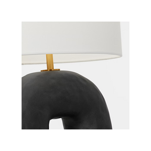 Aura Small Table Lamp Black