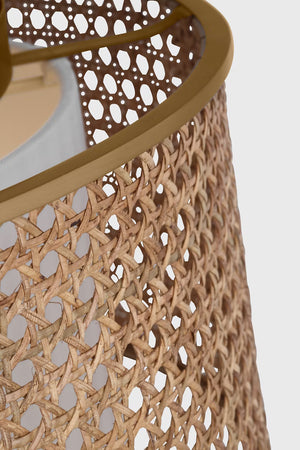 Sawyer Flush Mount Rattan