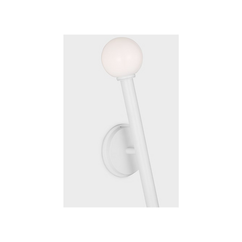 Nodes Double Sconce White