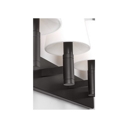 Beckham 4 Light Bath Sconce Black