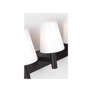 Beckham 4 Light Bath Sconce Black