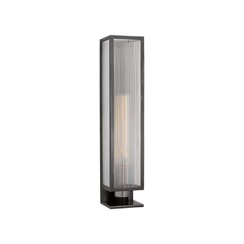York Single Box Outdoor Sconce Bronze