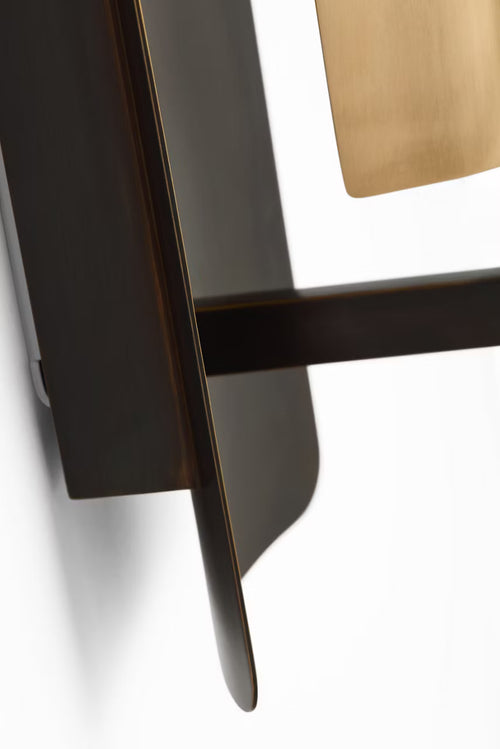 Tristan Reflector Sconce Bronze/Brass