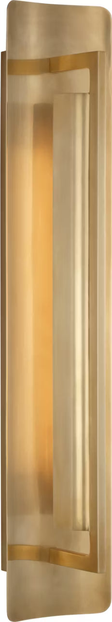 Tristan Reflector Sconce Brass