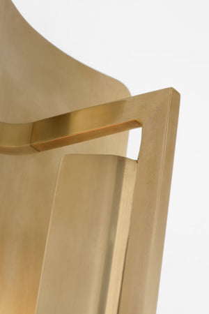 Tristan Reflector Sconce Brass