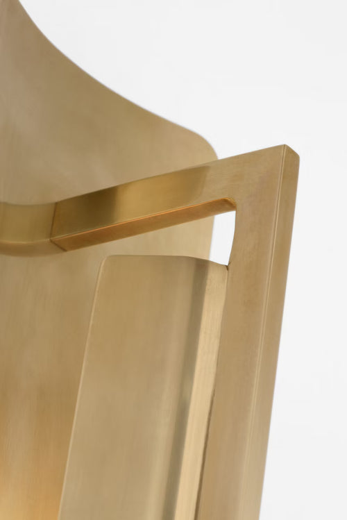 Tristan Reflector Sconce Brass