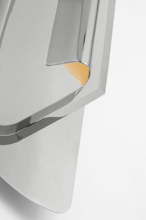 Tristan Reflector Sconce Nickel