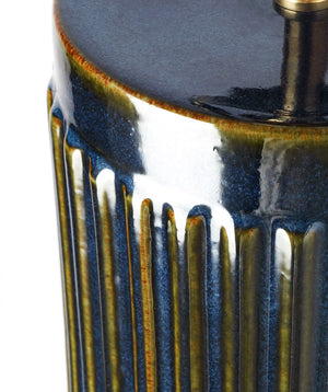 Ellora Table Lamp Blue/Brown