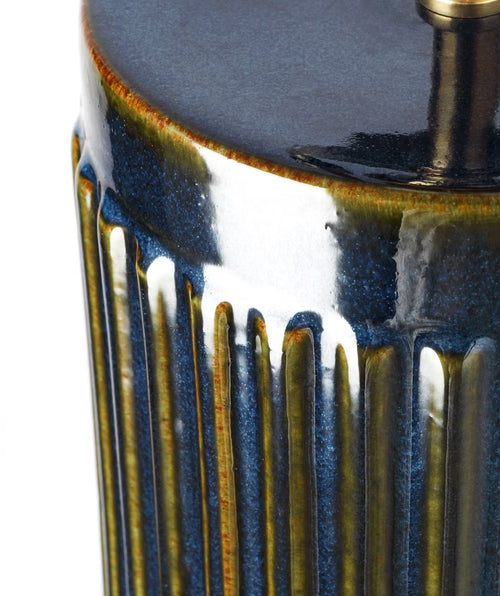 Ellora Table Lamp Blue/Brown