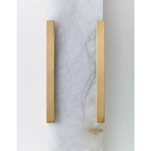 Melange Elongated Sconce Brass