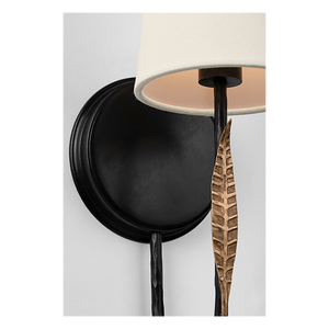 Kairos Single Sconce Iron/Bronze