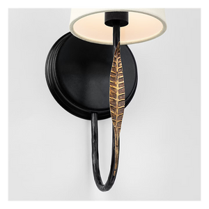 Kairos Single Sconce Iron/Bronze
