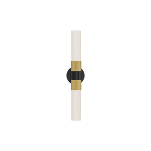 Rue Wall Sconce Black/Gold