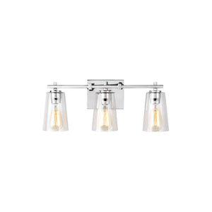 Mercer 3-Light Bath Sconce Chrome