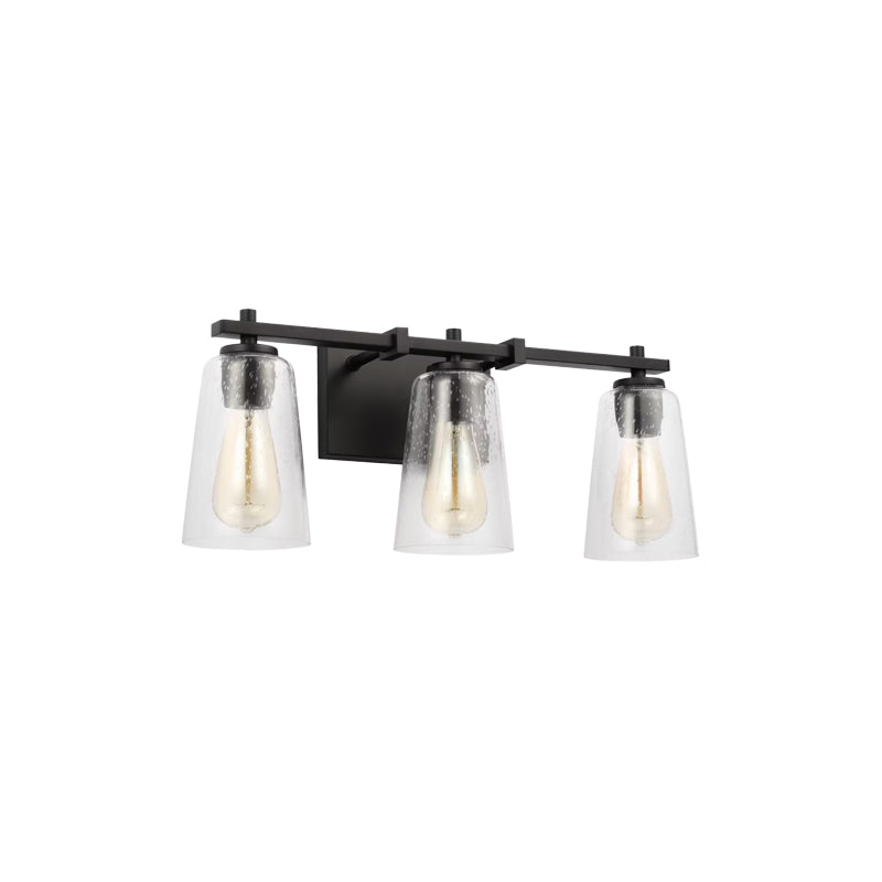 Mercer 3-Light Bath Sconce Black