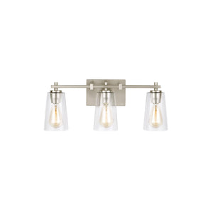 Mercer 3-Light Bath Sconce Nickel