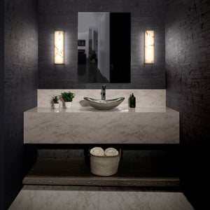 Museo Bath & Wall Sconce White L