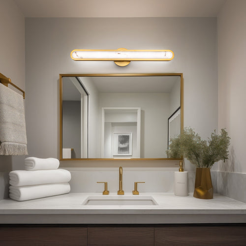 Serena Bath & Wall Sconce Brass L