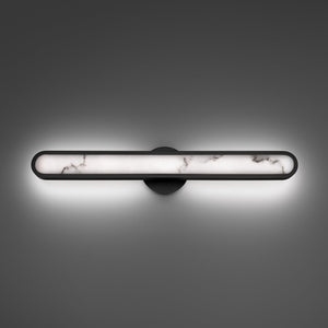Serena Bath & Wall Sconce Black L