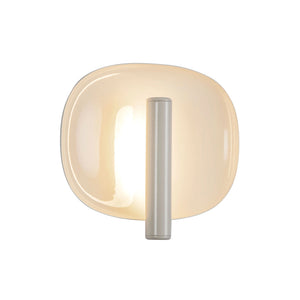 Lustre Wall Sconce Pearl White