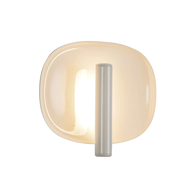 Lustre Wall Sconce Pearl White