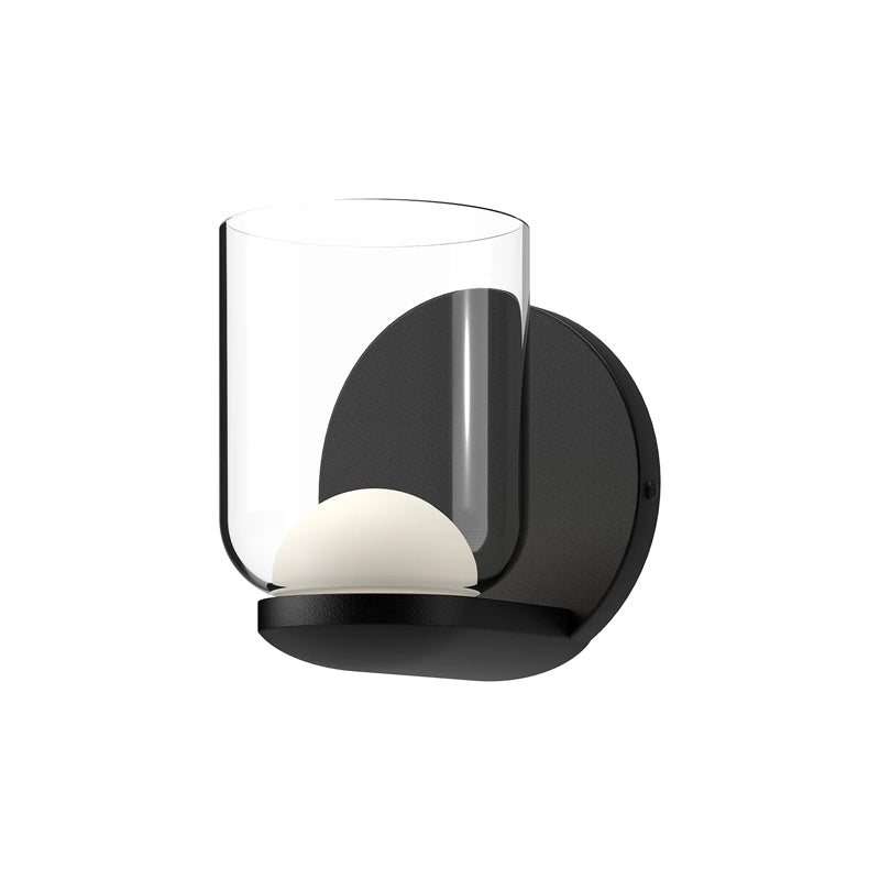Cedar Wall Sconce Black
