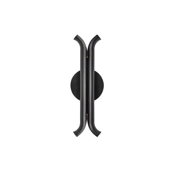 Husk Wall Sconce Black