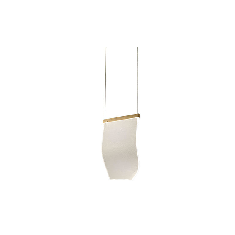 Wave Pendant Gold