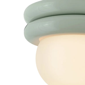 Noa Extra Small Convertible Flush Mount Seafoam