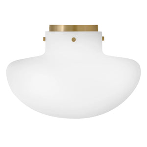 Molly Medium Semi Flush Brass