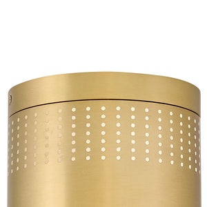 Casey Metal Flush Mount Brass