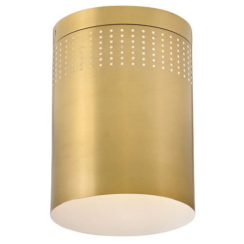 Casey Metal Flush Mount Brass