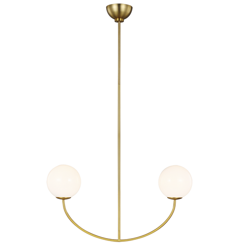 Galassia Two Light Linear Chandelier