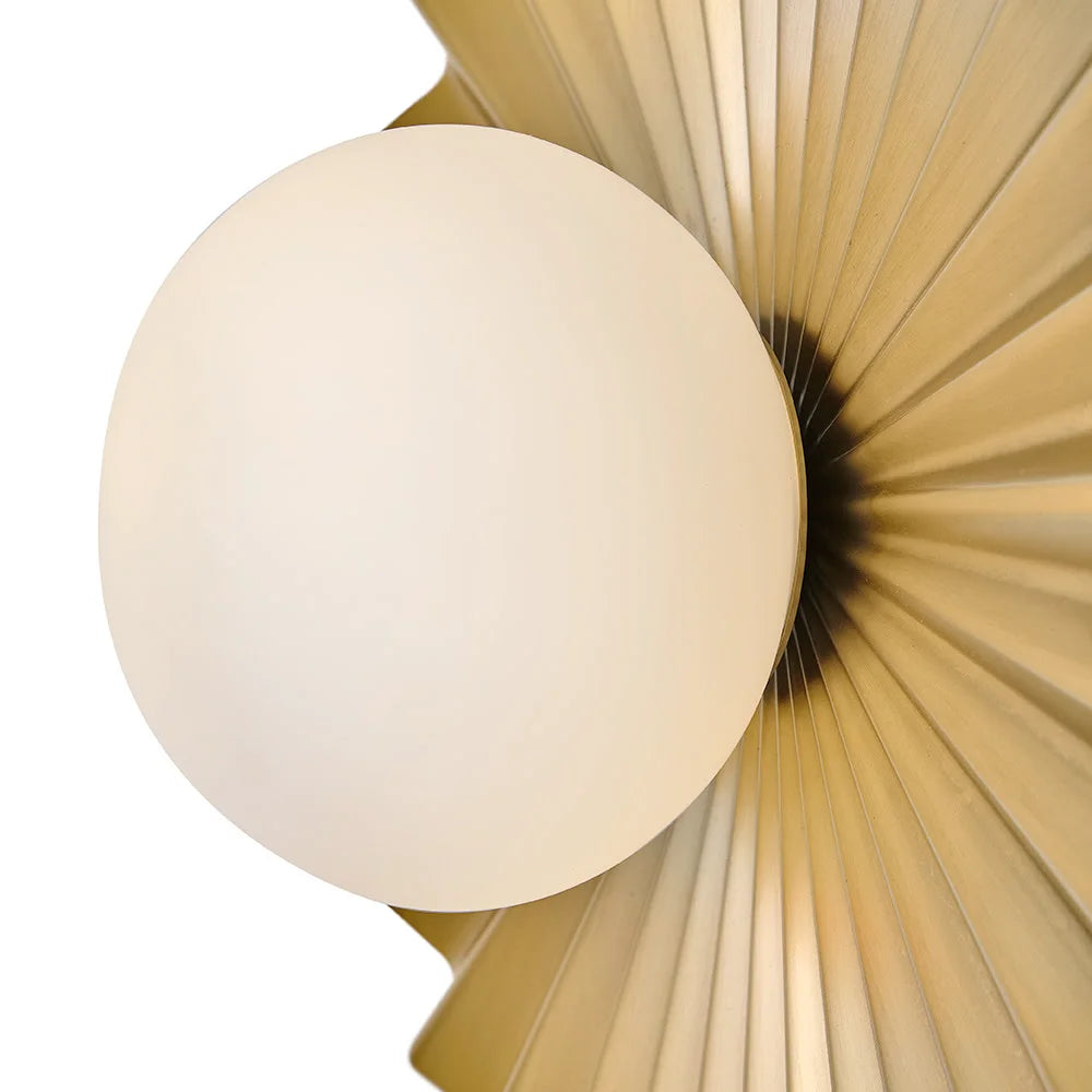 Stevie Medium Flush Mount - Sconce Brass