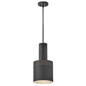 Casey Metal Pendant Black
