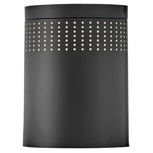 Casey Metal Flush Mount Black