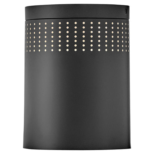 Casey Metal Flush Mount Black